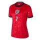 Billige Fotballdrakt England Bukayo Saka #7 Replika Bortedrakt Dame VM 2026 Kortermet Billige Fotballdrakt England Bukayo Saka #7 Replika Bortedrakt Dame VM 2026 Kortermet